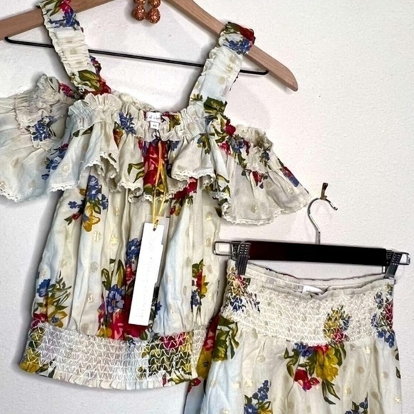 House of Harlow 1960 Helena Top and Skirt Set, Ivory Size XS NWT - Picture 5 of 8